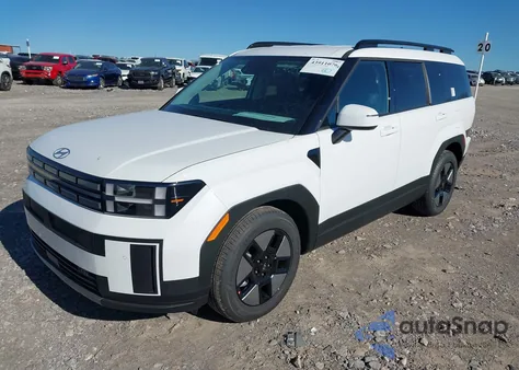 2026 Hyundai Santa Fe Hybrid Sel from USA, damaged, VIN 5NMP2DG19TH104148